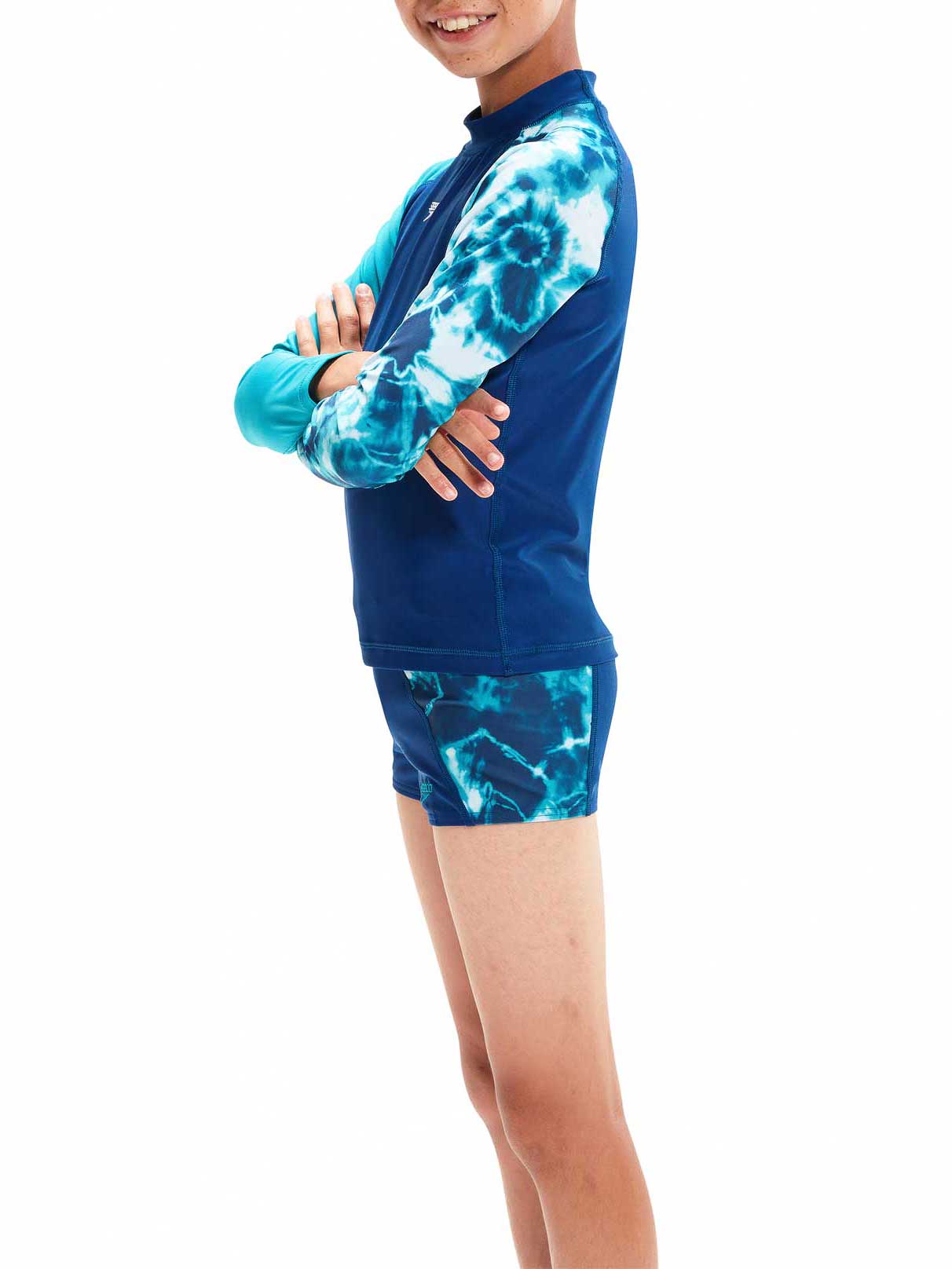SPEEDO Блуза с UV защита BOYS PRINTED TOP
