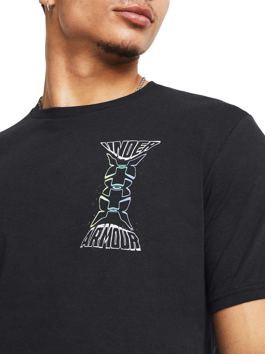 UNDER ARMOUR Тениска UA Dusk to Dawn Skul SS