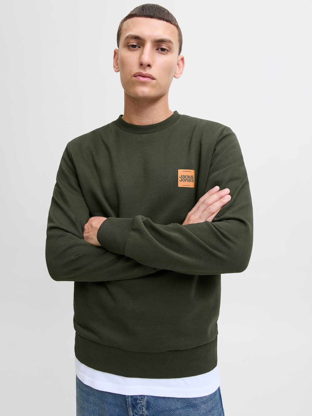 JACK & JONES Блуза JJBRANDY SWEAT CREW NECK LN