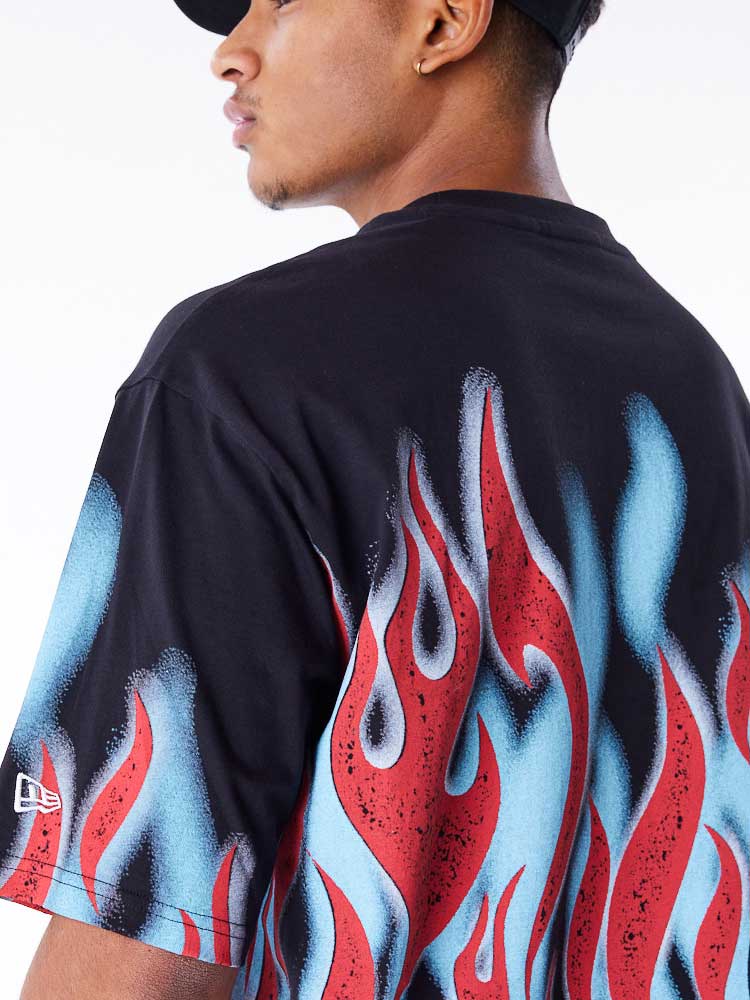 NEW ERA Тениска NBA FLAME OS TEE CHIBUL