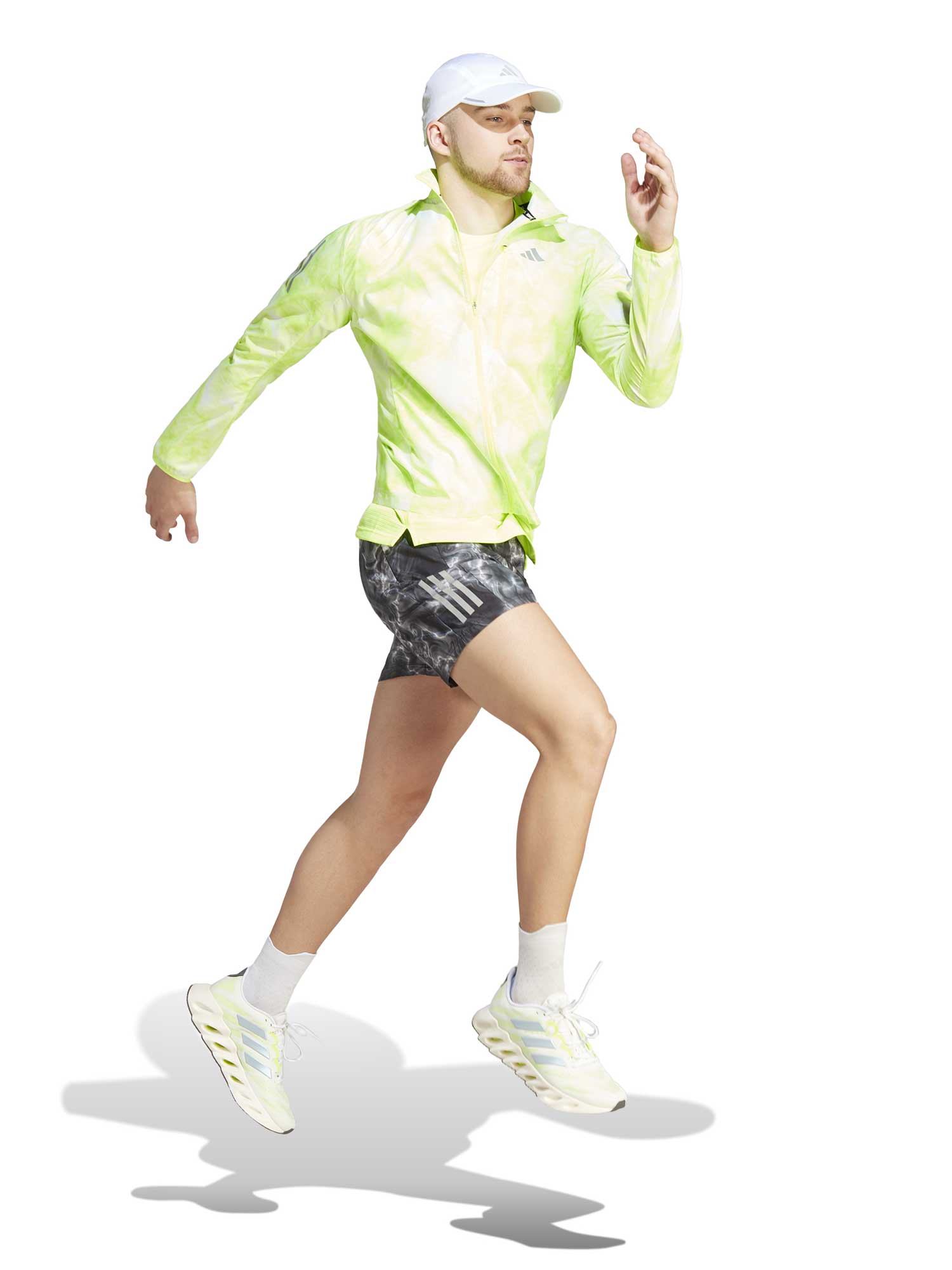 ADIDAS PERFORMANCE Къси панталони Own the Run Allover Print