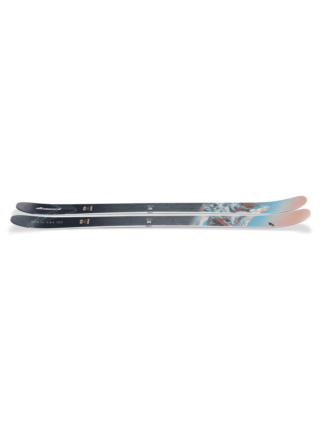 NORDICA Ски без автомати SANTA ANA 102 (FLAT)