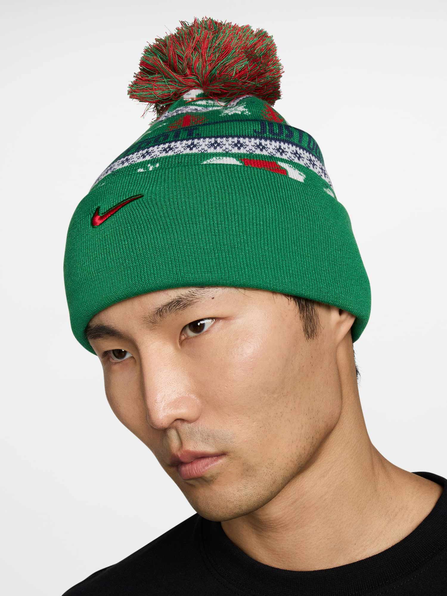 NIKE Шапка U NK PEAK BEANIE SC HOL25 L