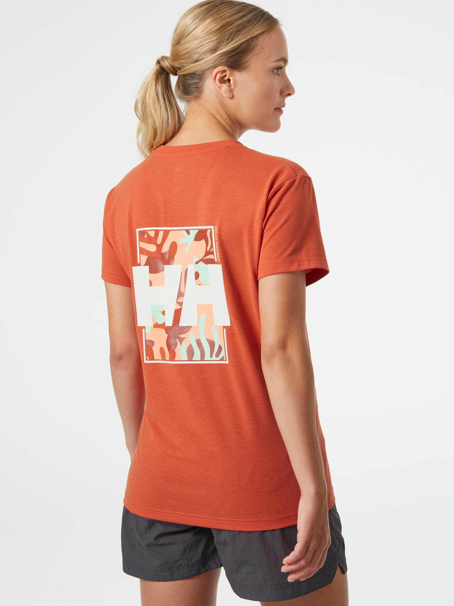 HELLY HANSEN Тениска W SKOG RECYCLED GRAPHIC