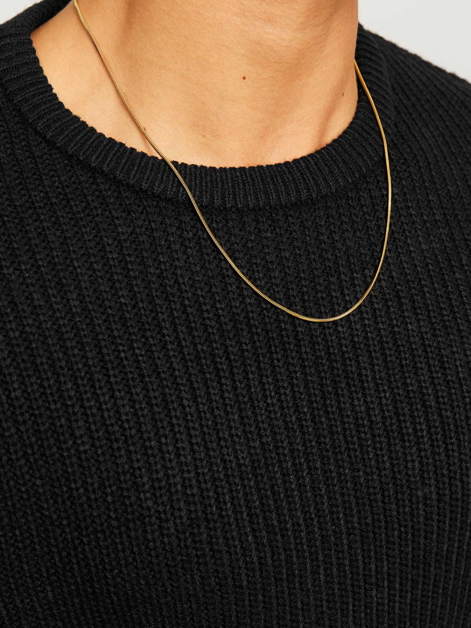 JACK & JONES Пуловер JJELEWIS KNIT CREW NECK SN