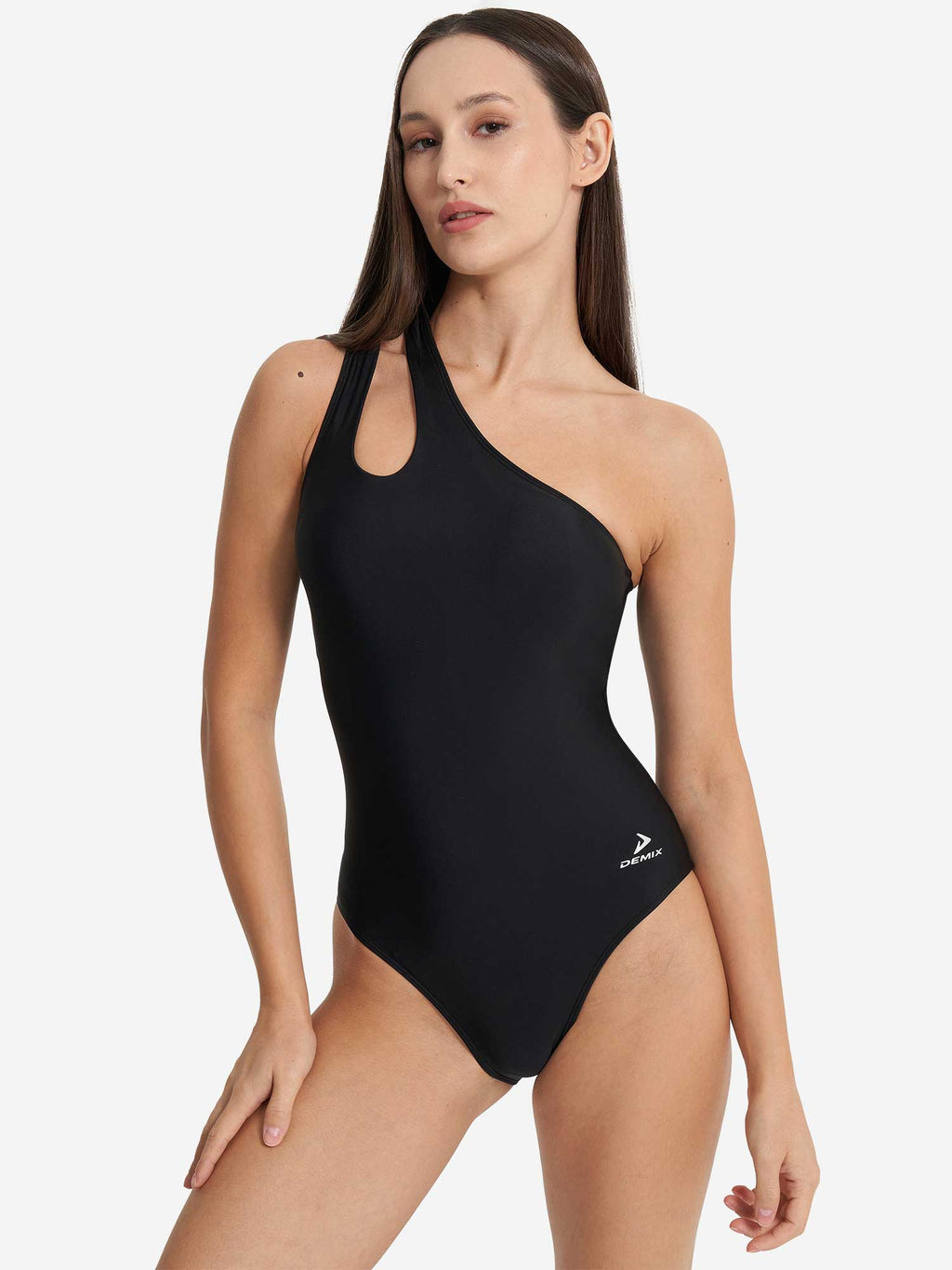 DEMIX Цял бански W D Swimming assymetrical
