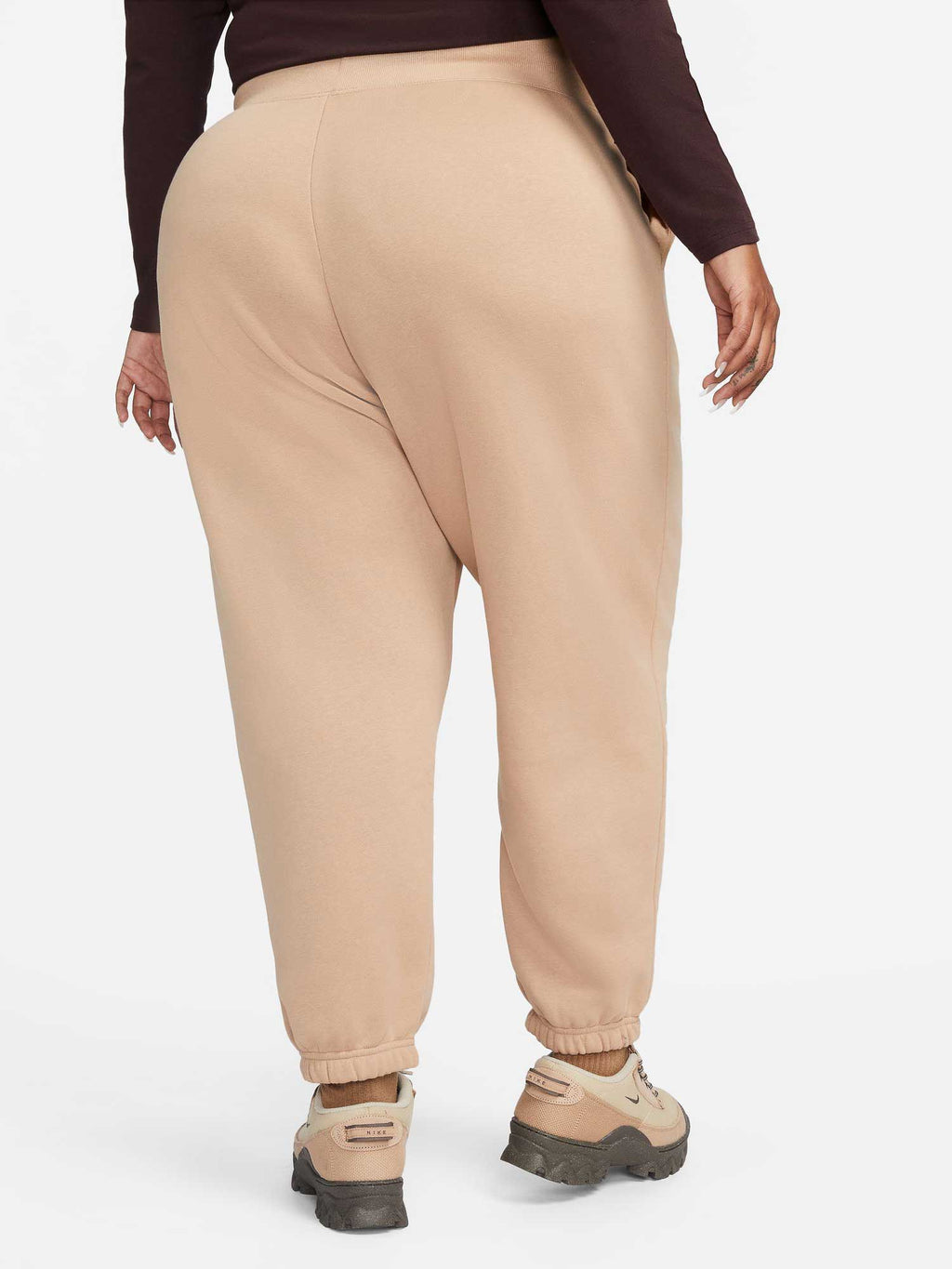 NIKE Спортно долнище W PHNX FLC HR OS