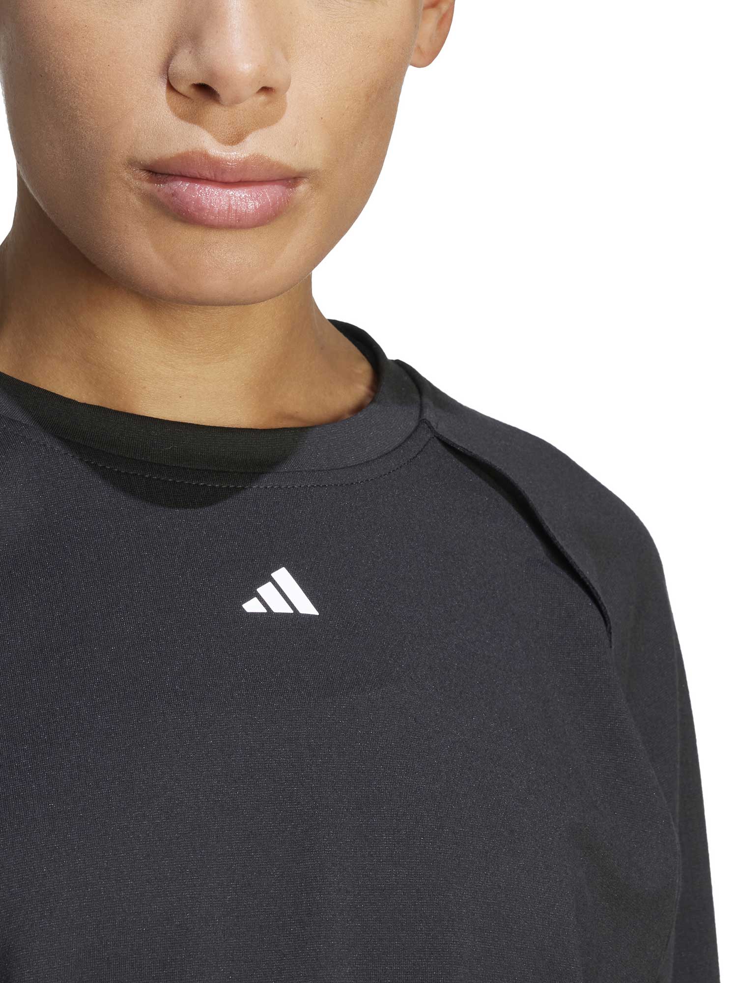 ADIDAS PERFORMANCE Блуза Power AEROREADY Crop Cover-Up
