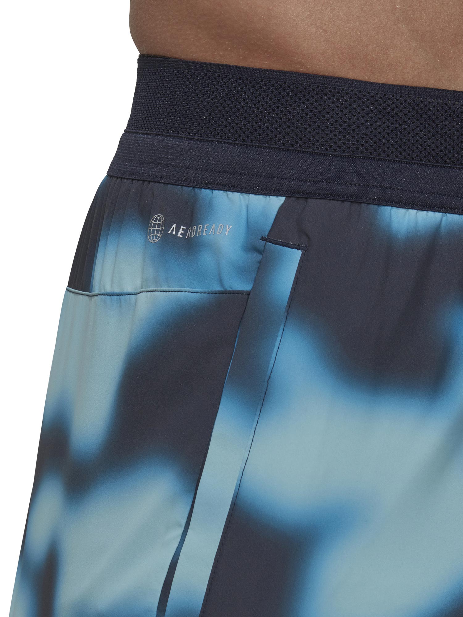 ADIDAS PERFORMANCE Къси панталони Run Icons Logo Graphic AOP