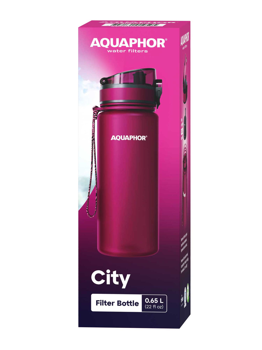 AQUAPHOR Филтрираща бутилка City 650 ml
