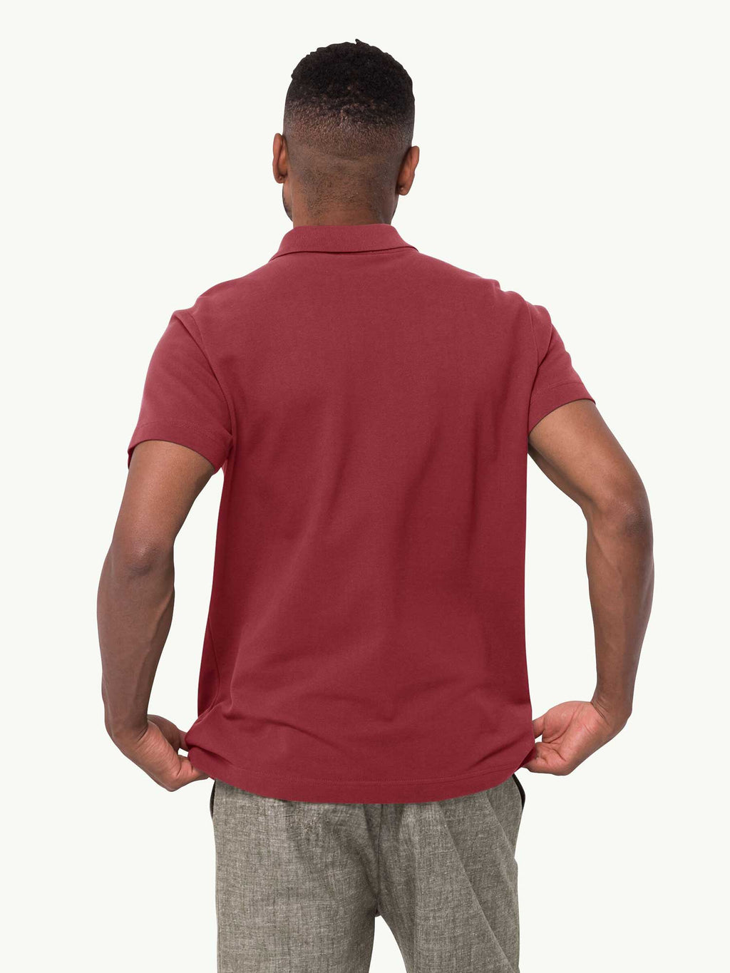 JACK WOLFSKIN Тениска ESSENTIAL POLO M