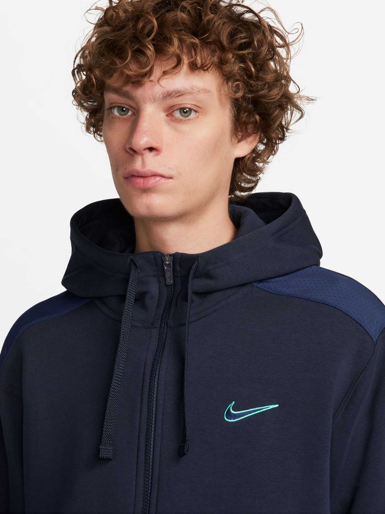 NIKE Суитшърт M NSW SP FLC FZ HOODIE BB