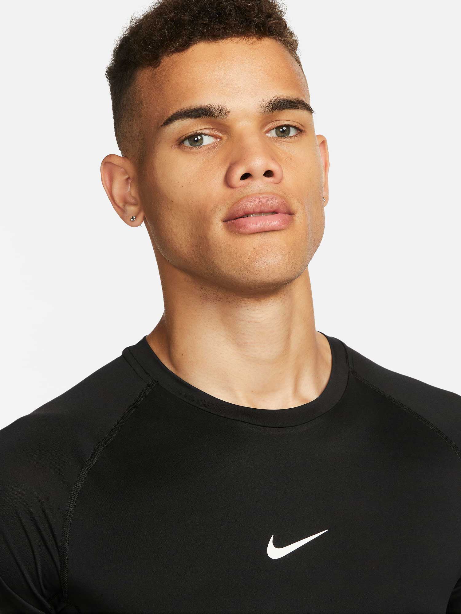 NIKE Тениска M NP DF TIGHT TOP SS