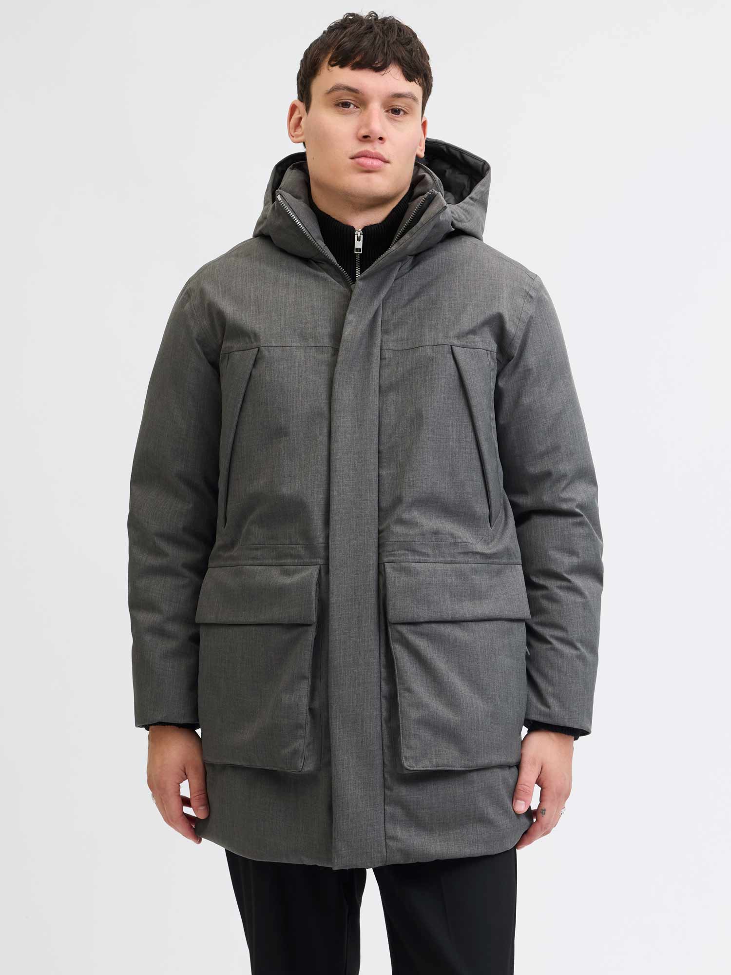 JACK & JONES Яке JPRCCMOON MELANGE PARKA LN