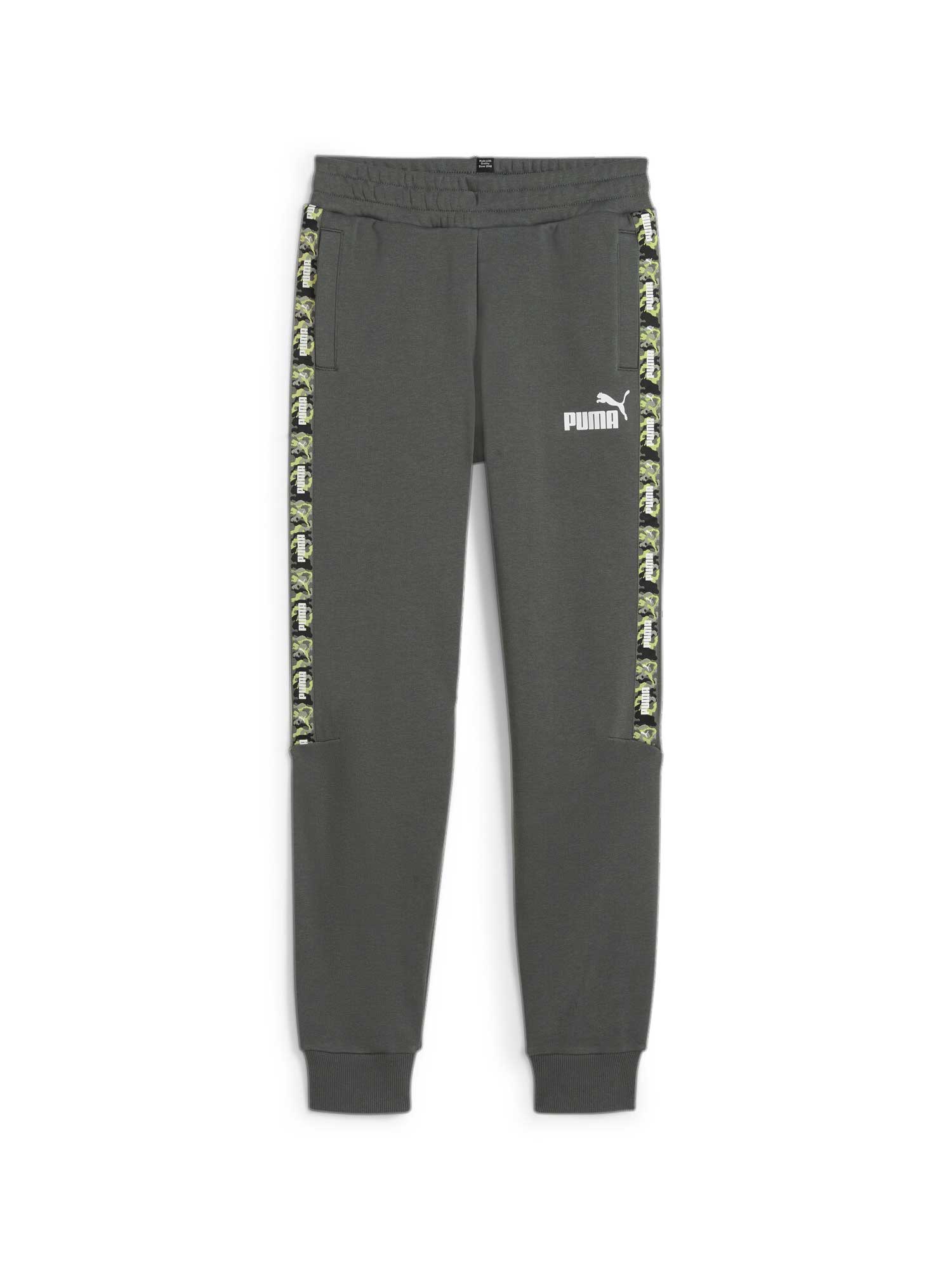 PUMA Спортно долнище ESS TAPE CAMO Sweatpants TR B