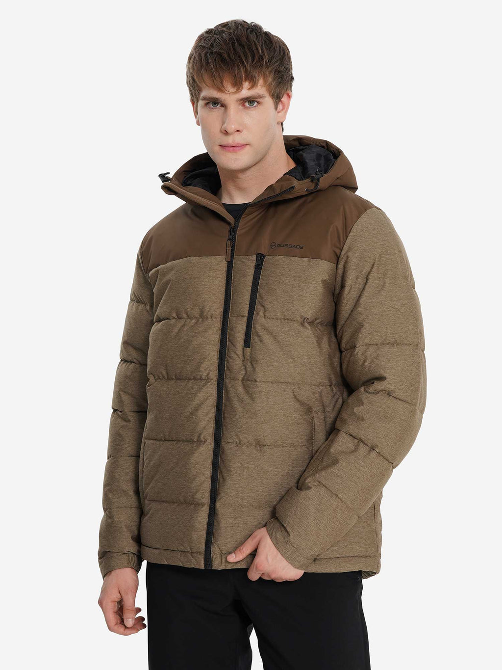 GLISSADE Ски яке Men's Faux Down jacket