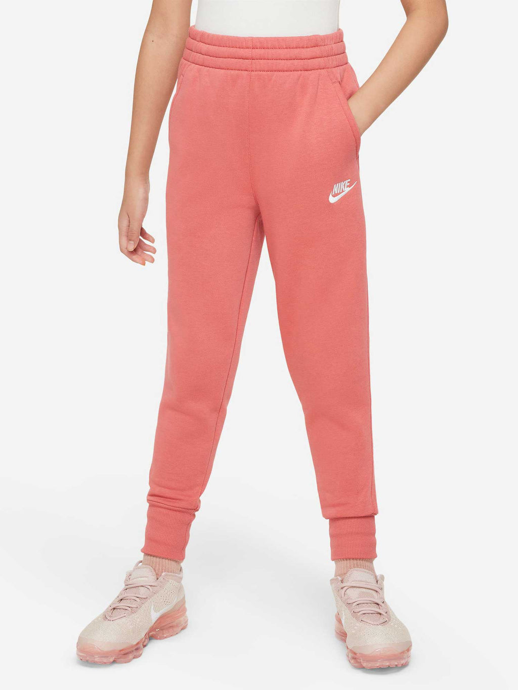 NIKE Спортно долнище G NSW CLUB FLC HR FTD PNT LBR