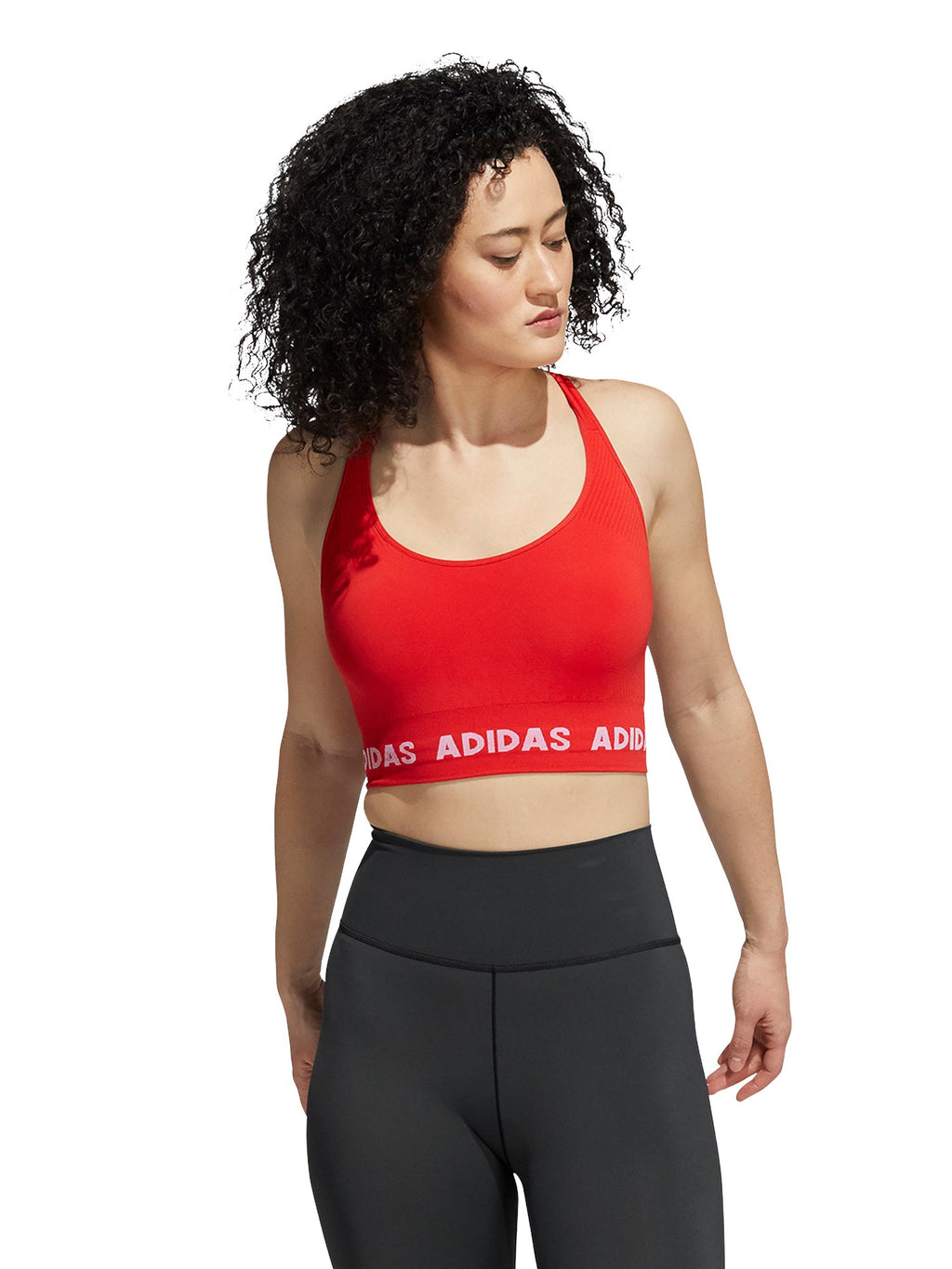 ADIDAS Спортен сутиен Aeroknit