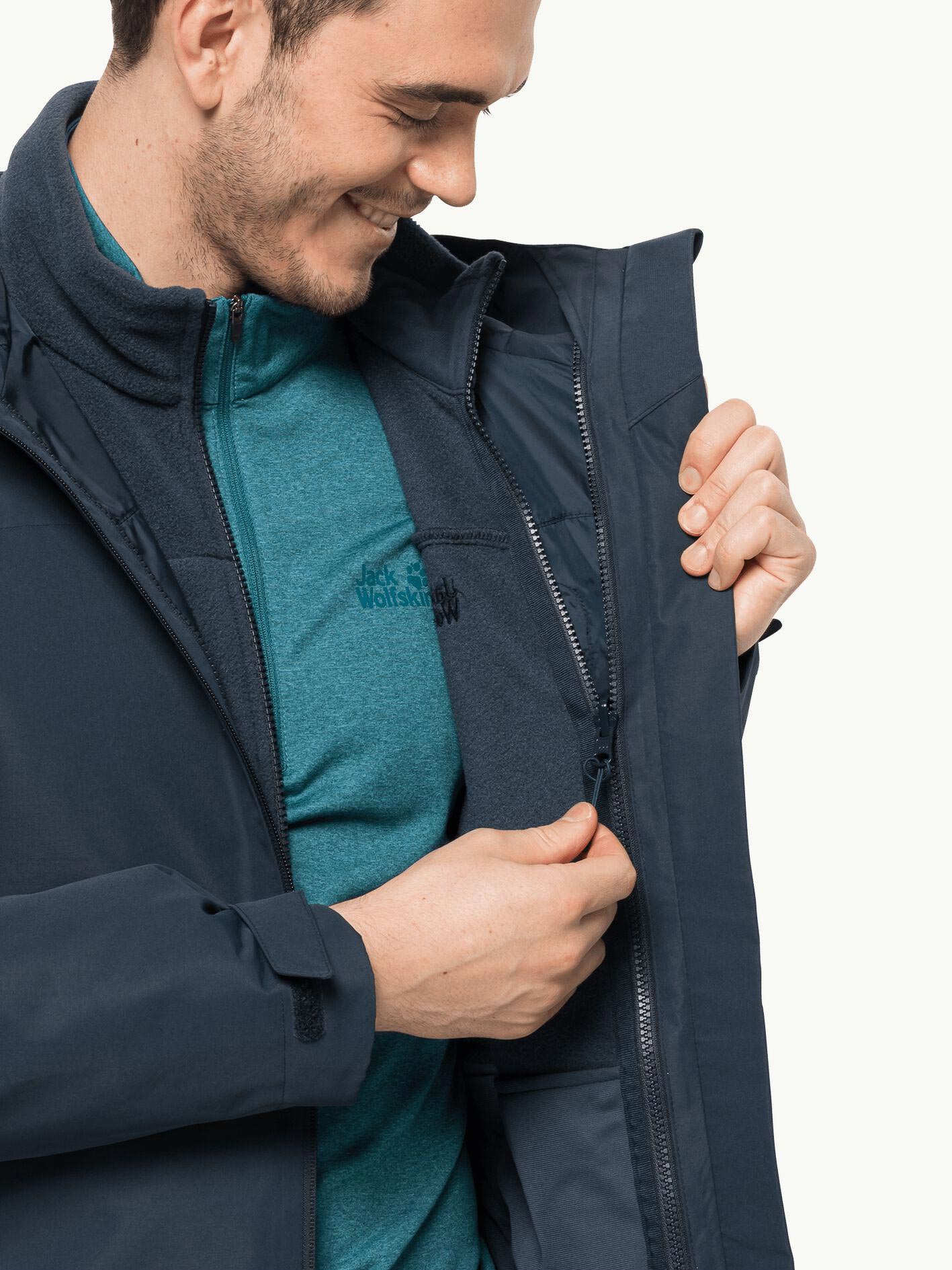 JACK WOLFSKIN Яке TAUBENBERG 3IN1 JKT M