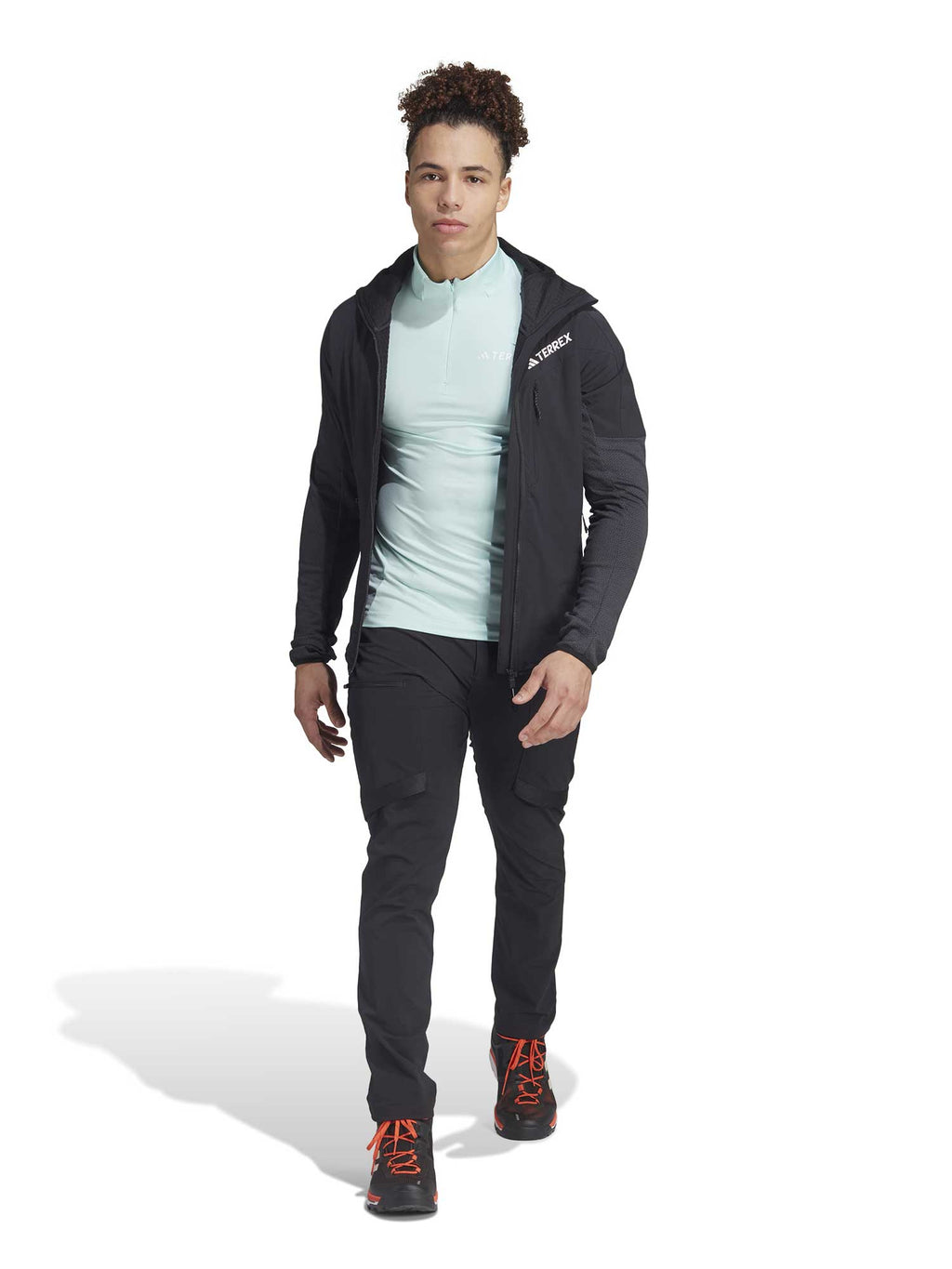 ADIDAS PERFORMANCE Ветровка Terrex Techrock Hooded Wind Fleece