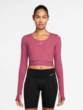 NIKE Блуза W NP DF LS TOP GG SHINE