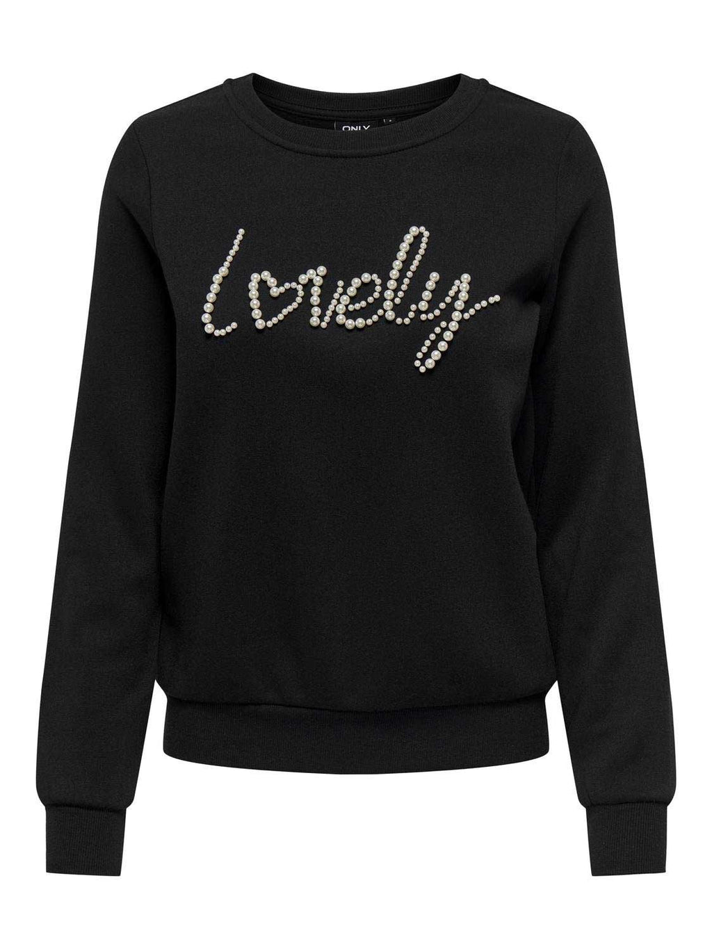ONLY Блуза ONLAMY LIFE L/S O-NECK PEARL SWT