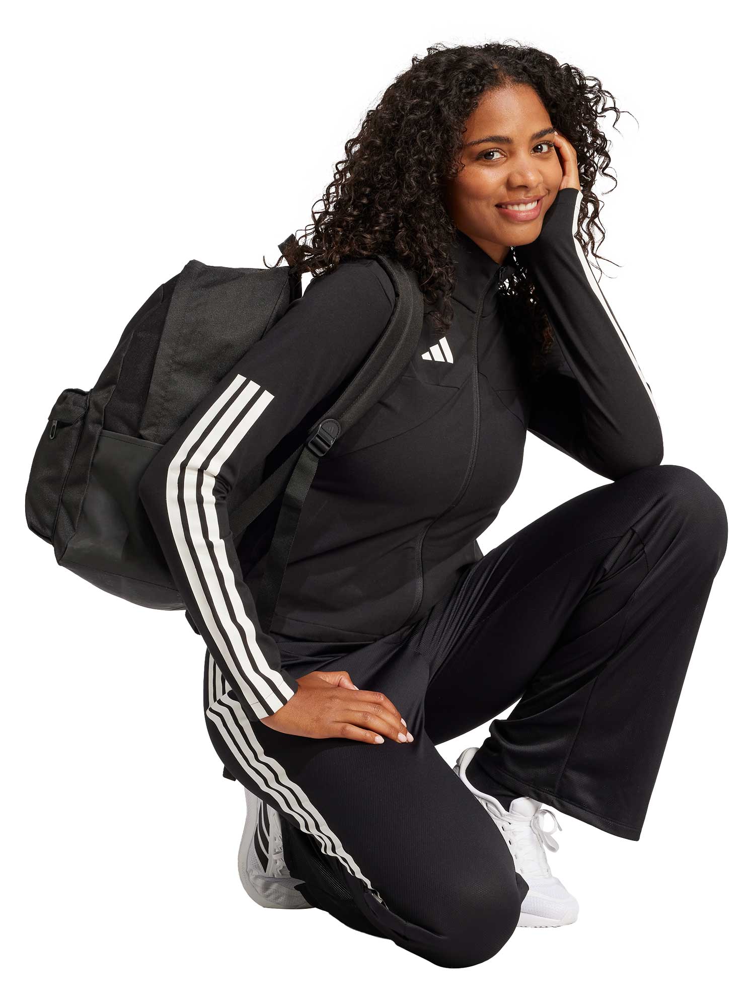 ADIDAS SPORTSWEAR Спортно долнище Tiro Cut 3-Stripes Mesh Wide-Leg