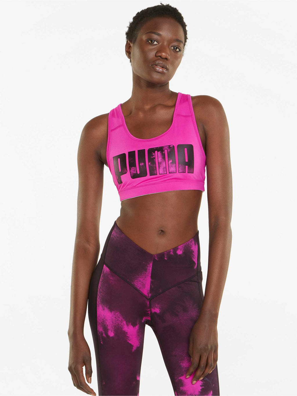 PUMA Спортен сутиен Mid Impact 4Keeps Graphic
