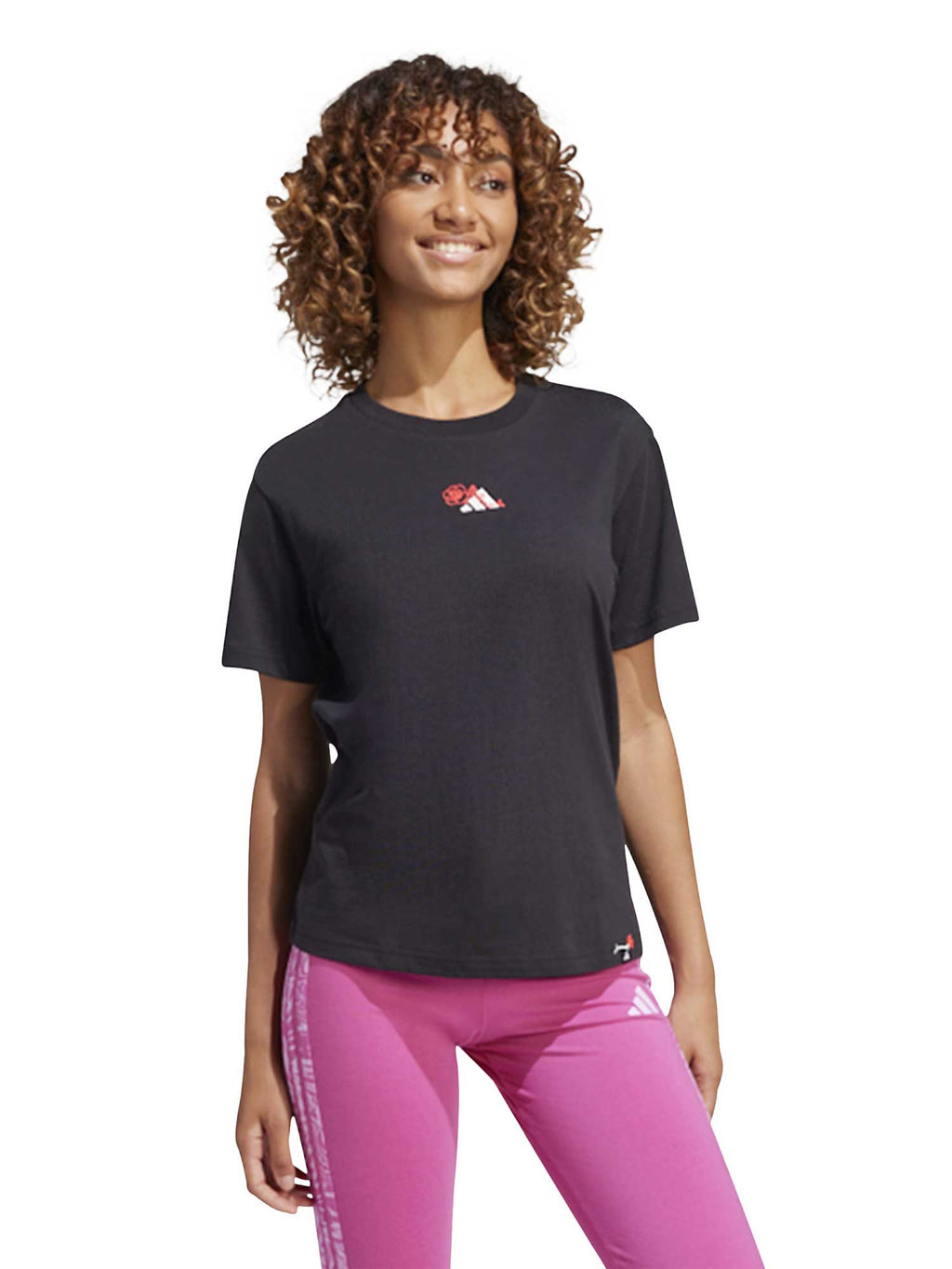 ADIDAS SPORTSWEAR Тениска Lounge Mini Graphic T-Shirt