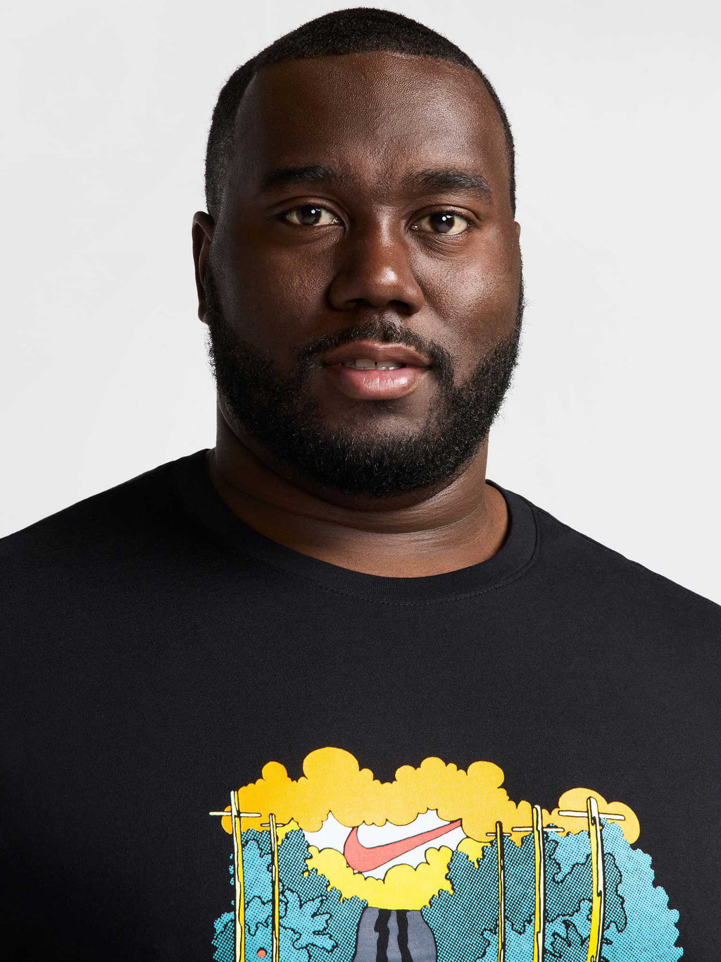 NIKE Тениска M NK TEE RUN IYKYK