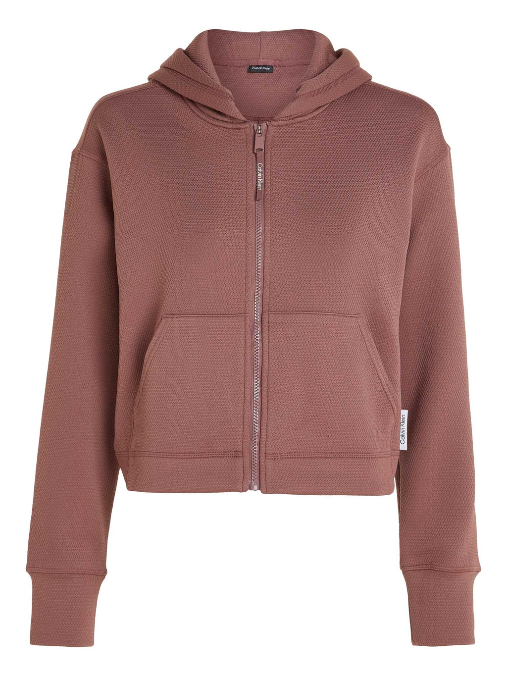 Calvin Klein Performance Суитшърт PW Full Zip Hoodie Cropped