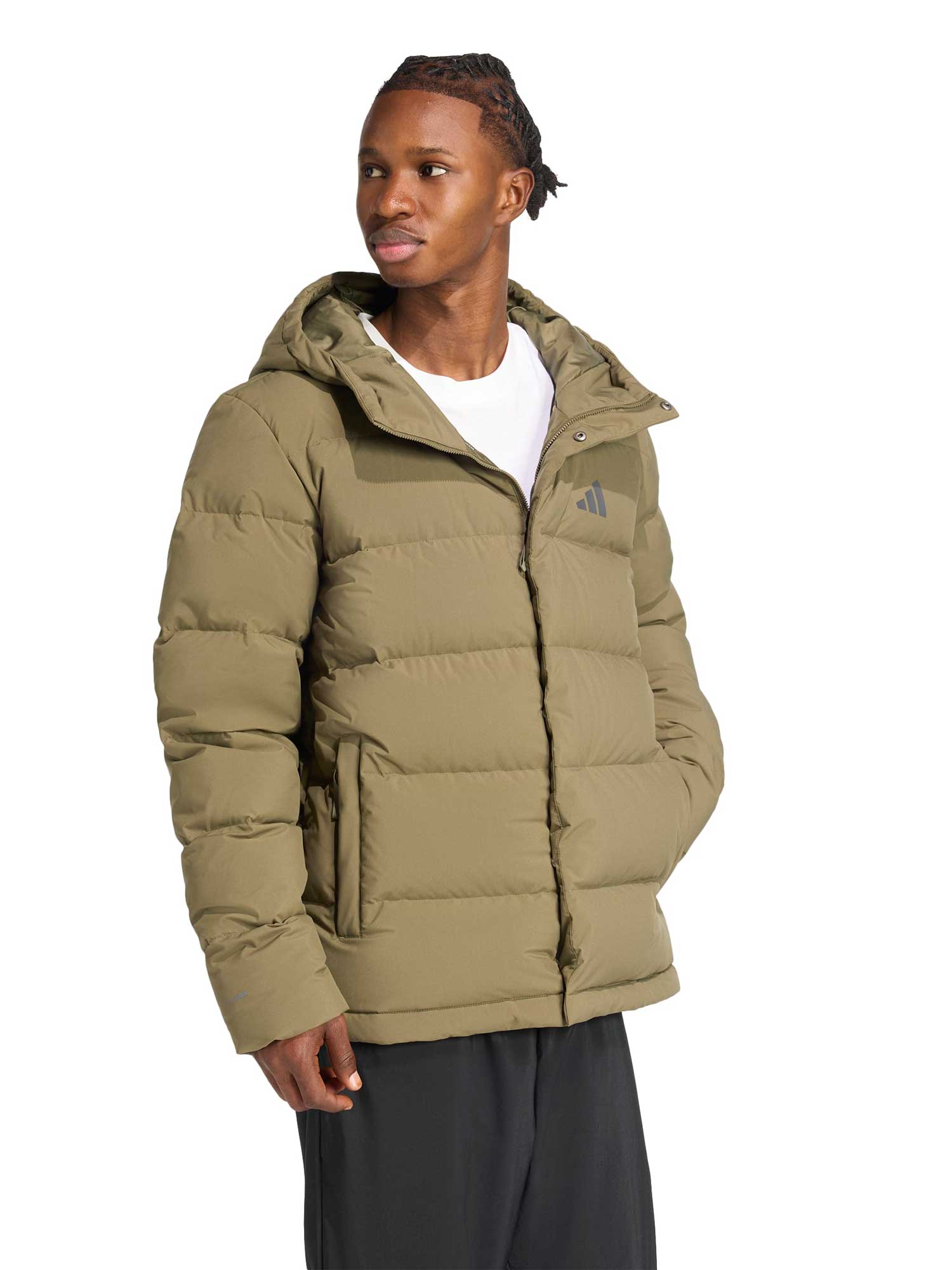 ADIDAS SPORTSWEAR Яке Helionic CLIMAWARM Hooded Down Jacket