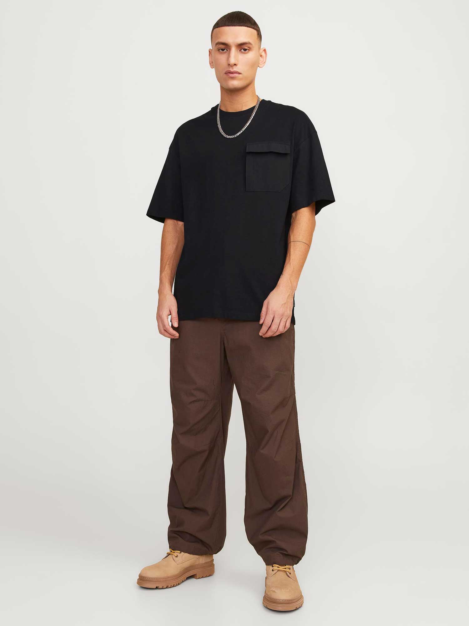 JACK & JONES Тениска JCOARCH POCKET TEE SS CREW NECK LN