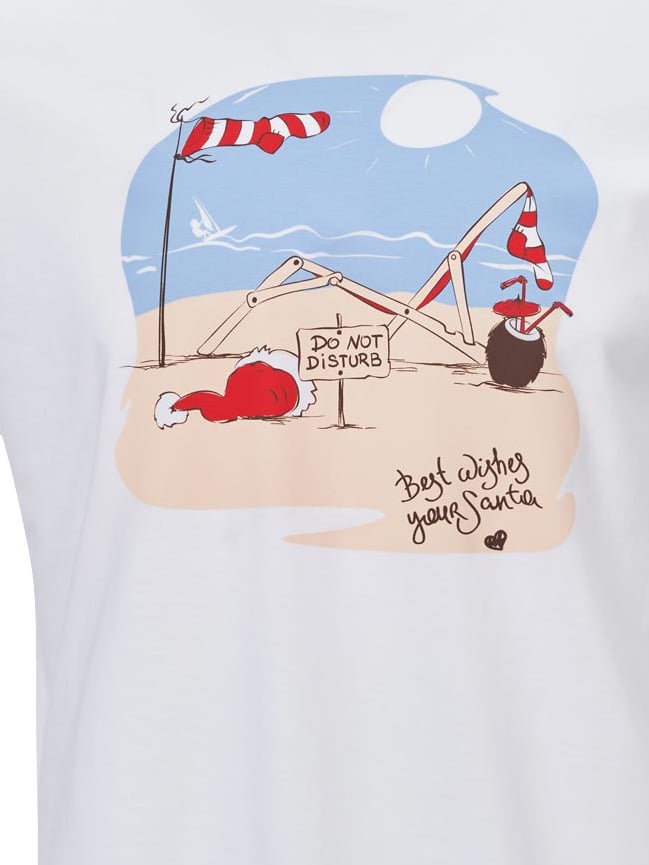 BRILLE Тениска Christmas print I