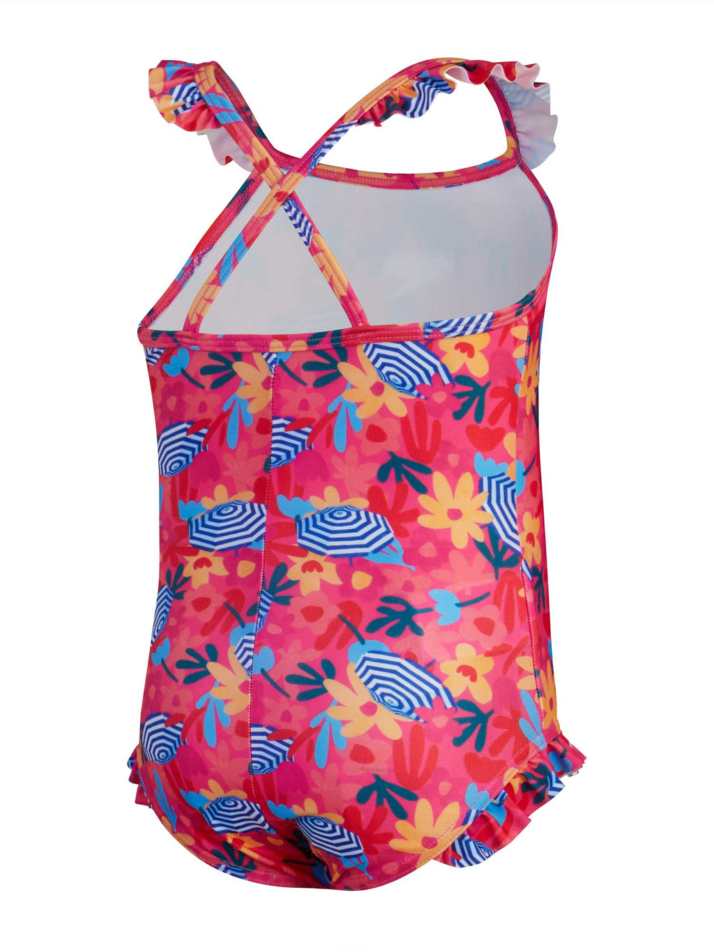 SPEEDO Цял бански GIRLS PLASTISOL PLACEMENT MUSCLEBACK