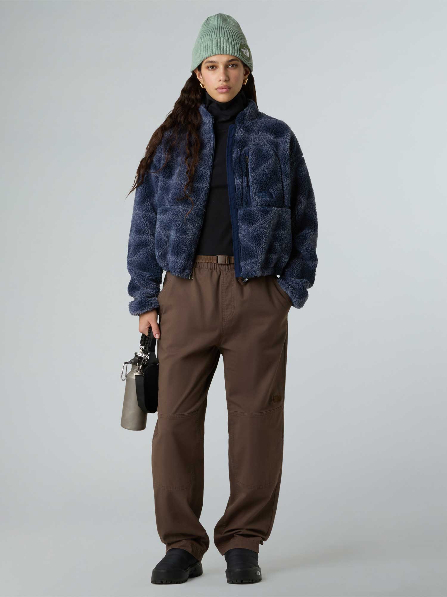 THE NORTH FACE Яке W EXTREME PILE FZ JACKET 2 -PRINT