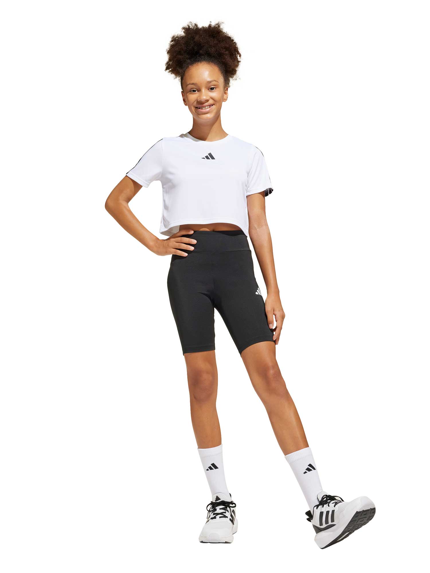 ADIDAS SPORTSWEAR Спортен екип Train Essentials 3-Stripes Tee Set