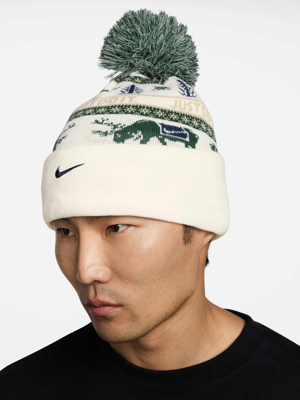 NIKE Шапка U NK PEAK BEANIE SC HOL25 L