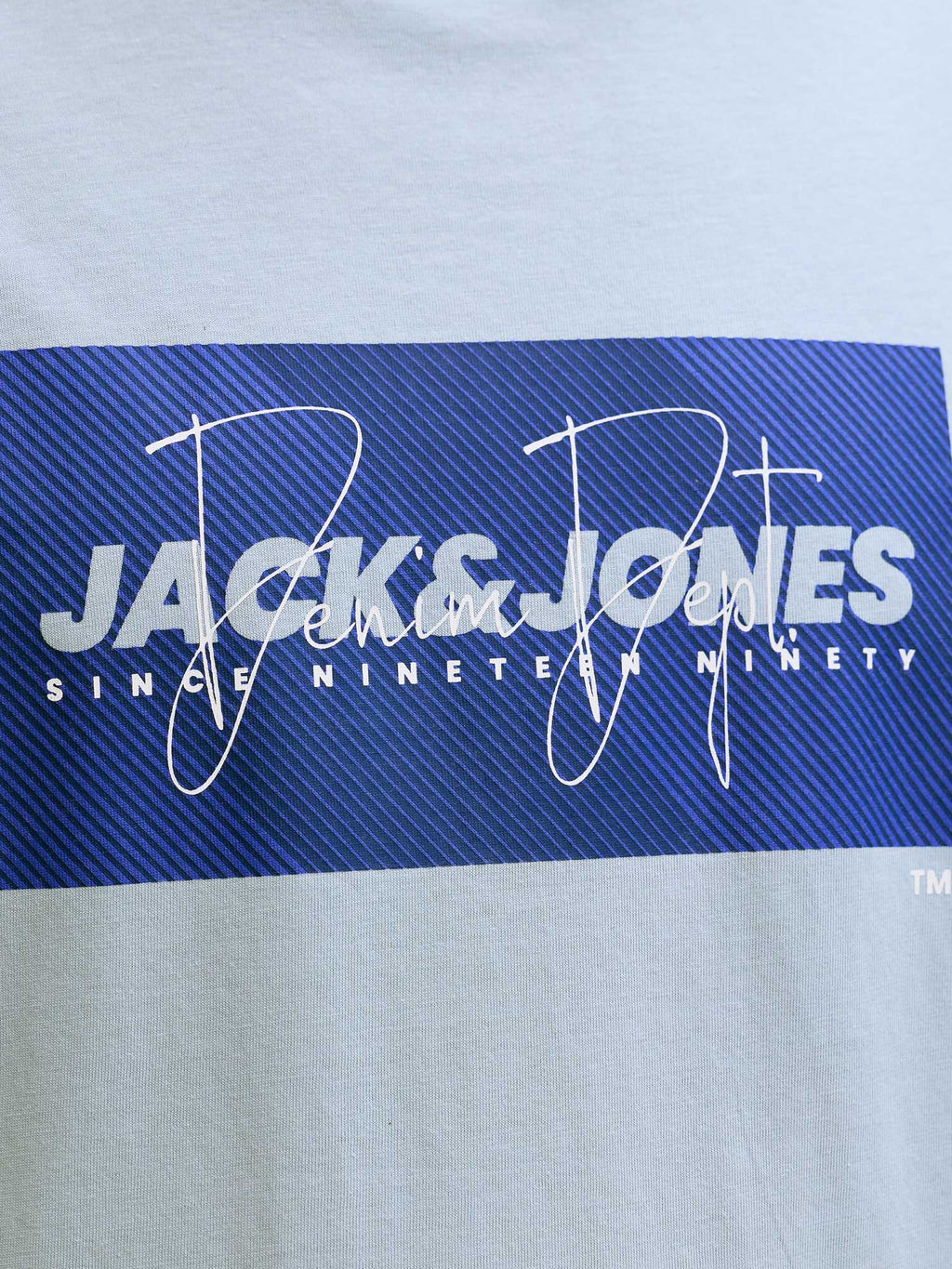 JACK & JONES Тениска JJCOLE PRINT TEE SS CREW NECK
