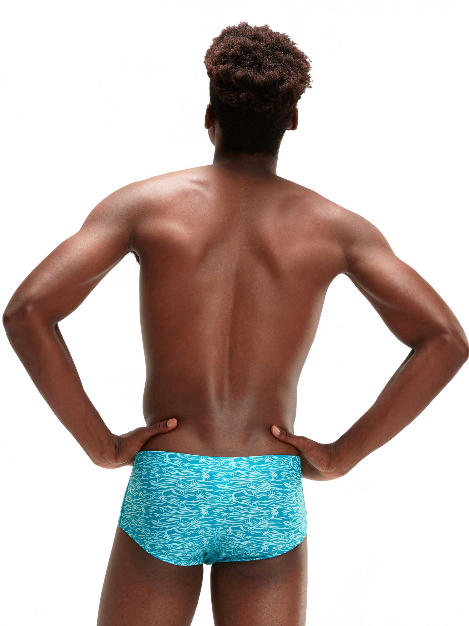 SPEEDO Бански 13.5CM CLUB TRAINING ALLOVER BRIEF
