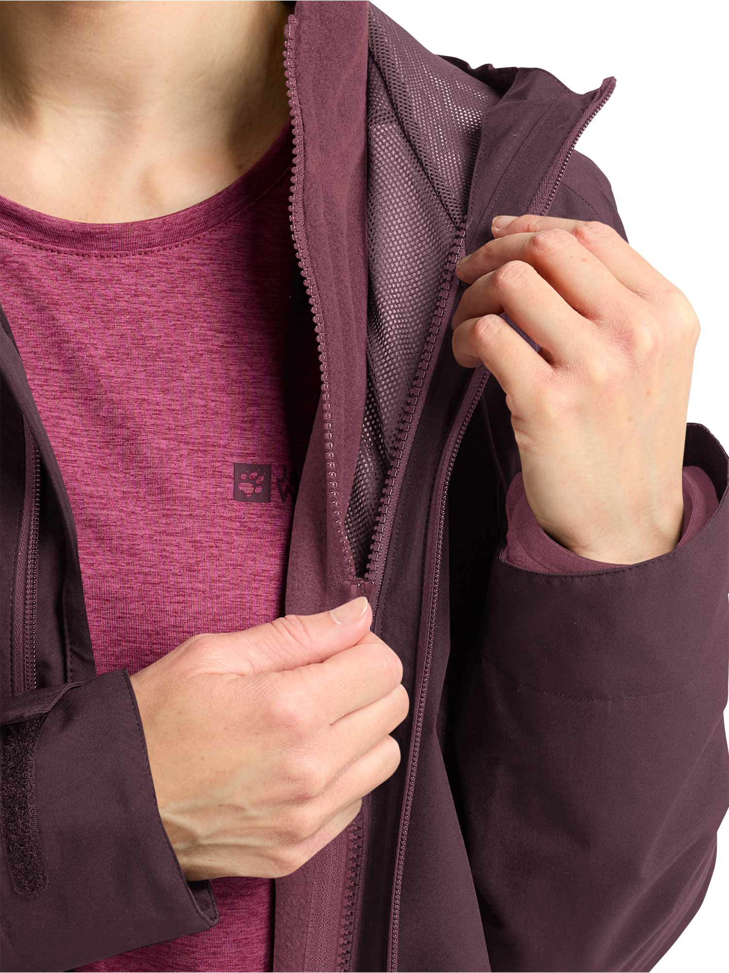 JACK WOLFSKIN Яке MOONRISE 3IN1 JKT W