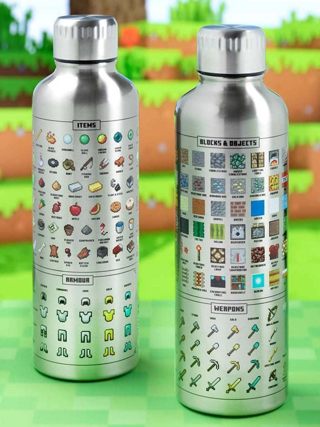 KIDS MOVIE HEROES Термо бутилка за вода Minecraft 500 ml