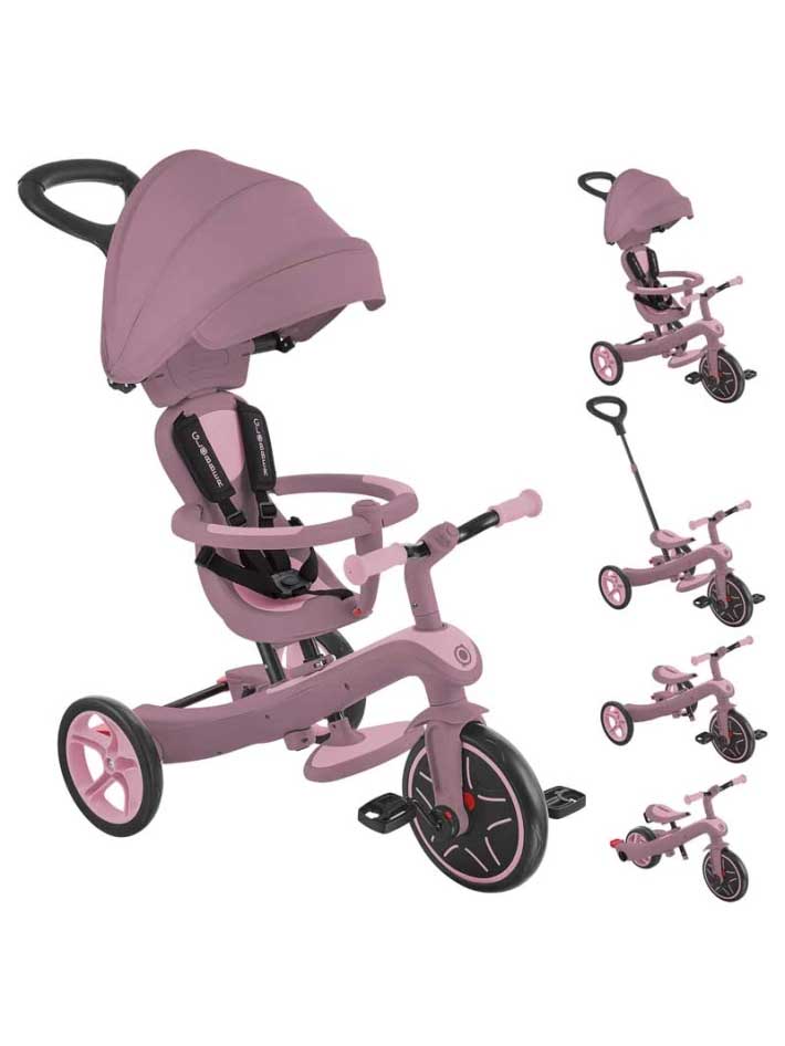 GLOBBER Триколка 4 в 1 EXPLORER TRIKE ECOLOGIC