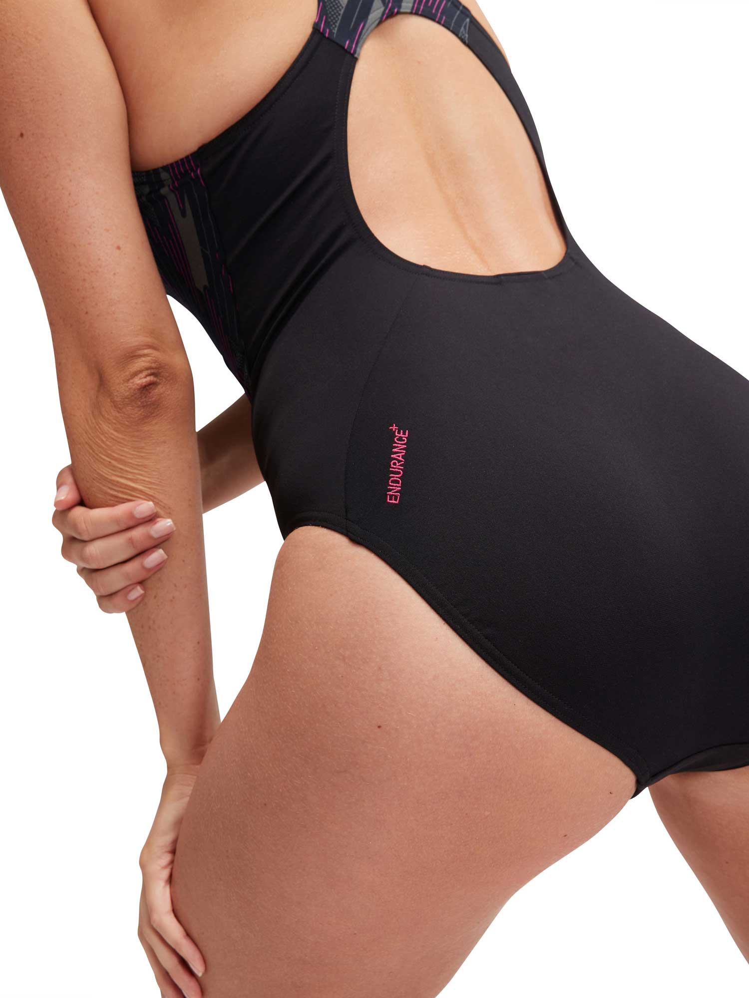 SPEEDO Цял бански WOMENS HYPERBOOM SPLICE MUSCLEBACK