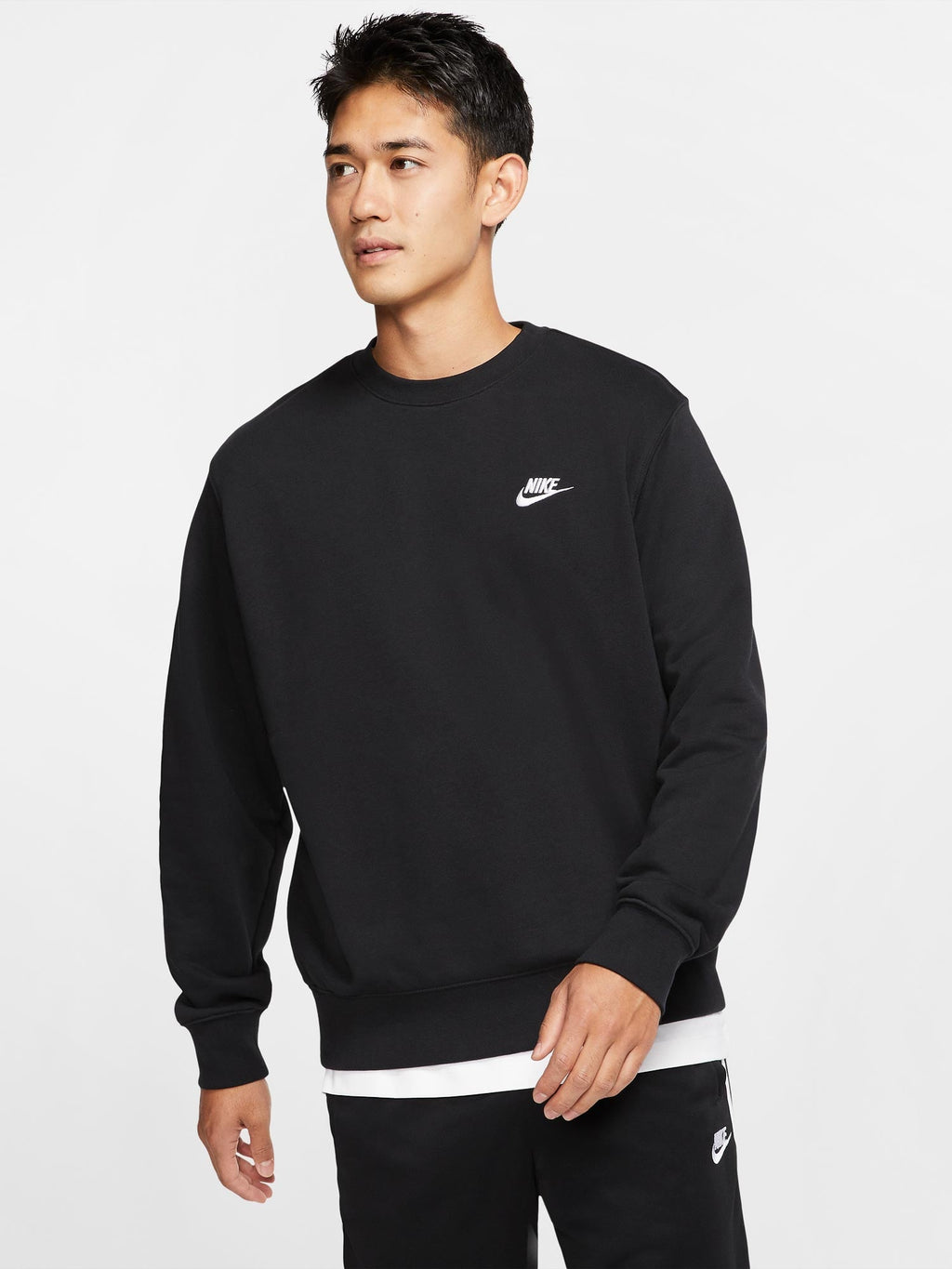 NIKE Блуза M CLUB CRW FT
