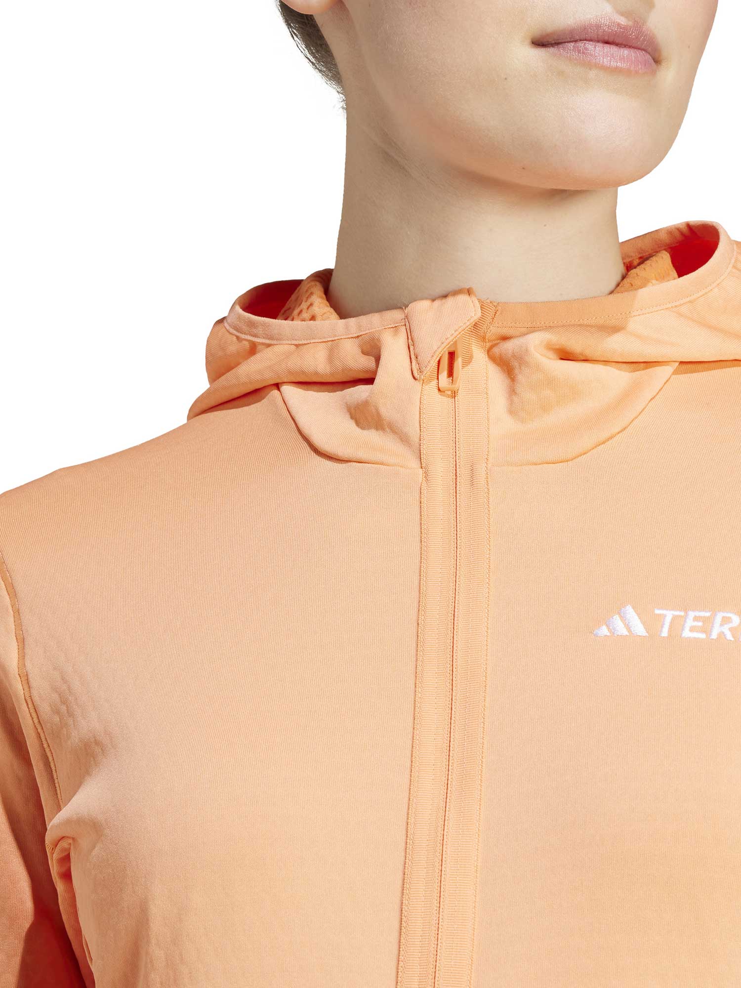 ADIDAS PERFORMANCE Суитшърт TERREX XPERIOR LIGHT FLEECE HOODED JACKET