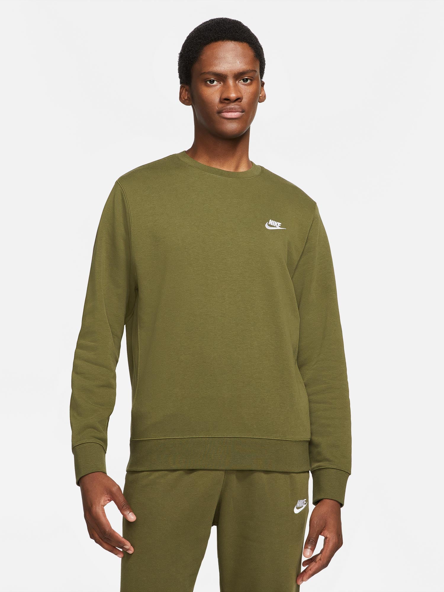 NIKE Блуза M CLUB CRW FT