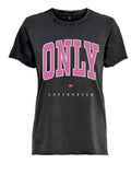 ONLY Тениска ONLLARA LIFE S/S REG TOP CS JRS