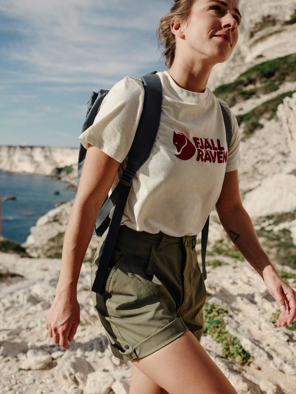 FJALLRAVEN Тениска Logo