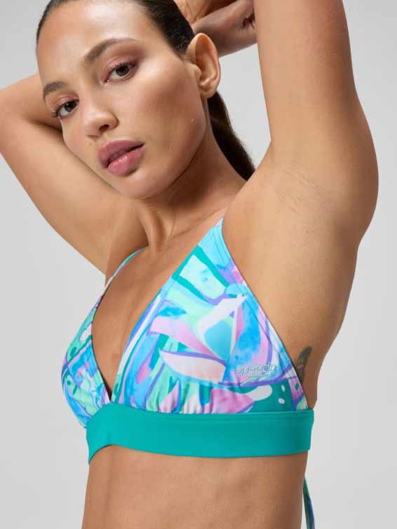 SPEEDO Бански 2 части WOMENS PRINTED BANDED T